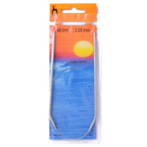 Knitting Pins: Circular: Fixed: Classic: 60cm x 3.25mm