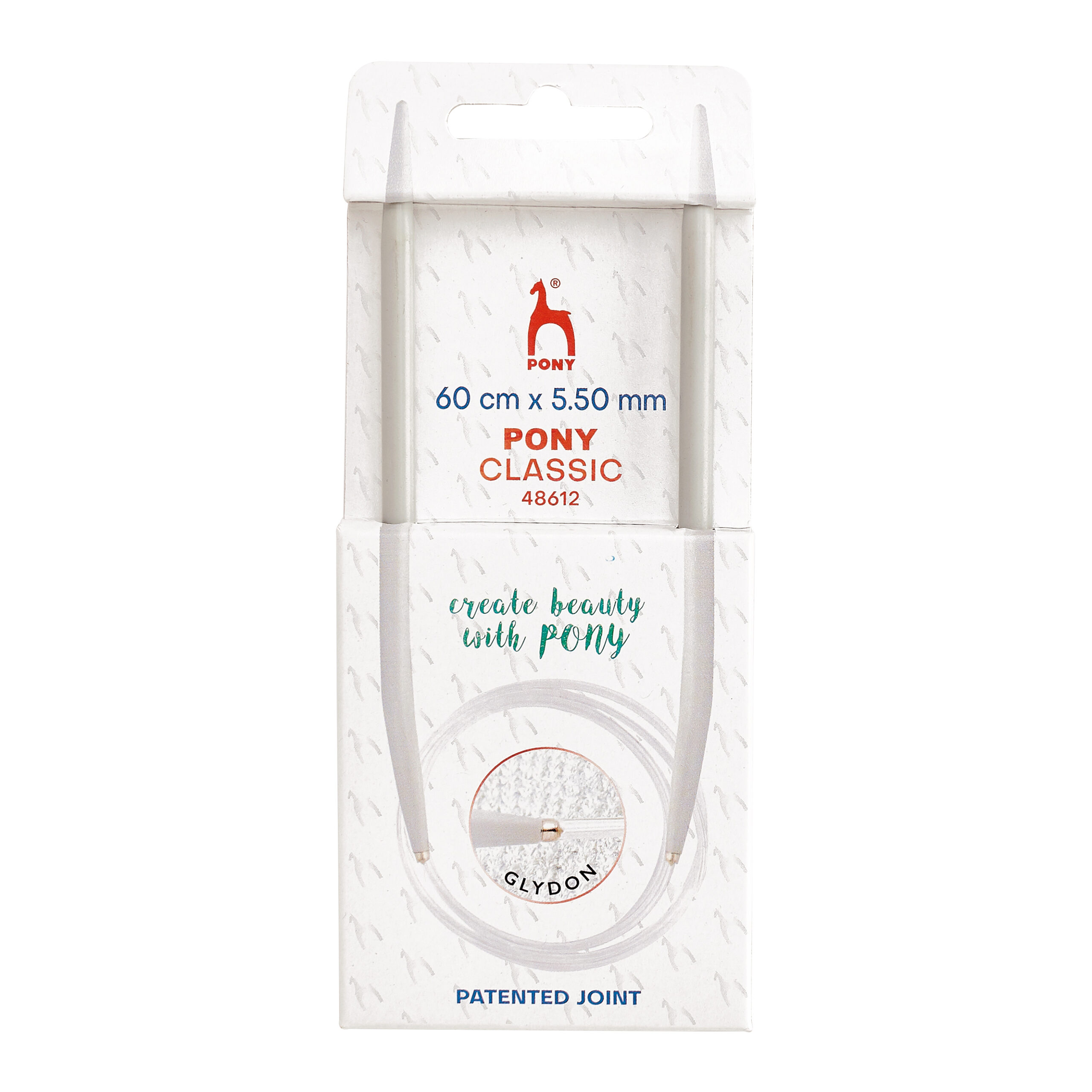 Knitting Pins: Circular: Fixed: Classic: 60cm x 5.5mm