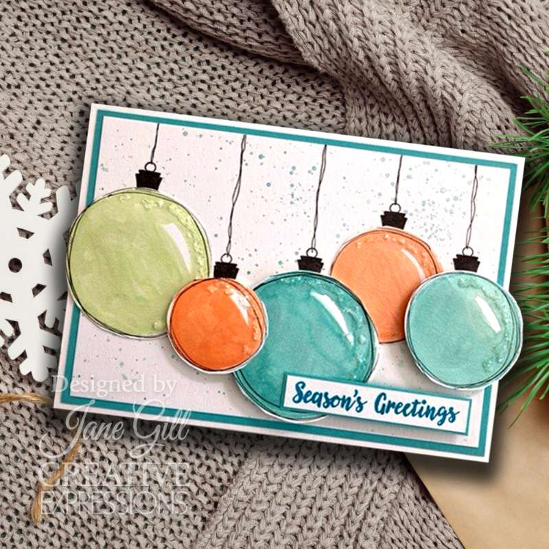 Woodware Paintable Baubles Circles - Image 10