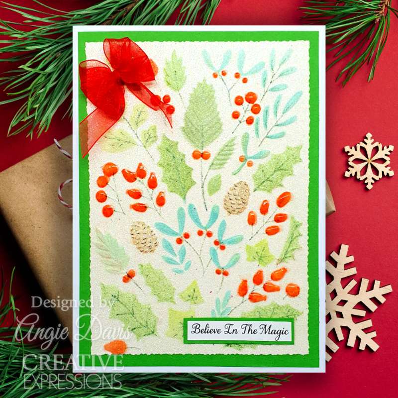 Winter Foliage 3D Embossing Folder - Image 16