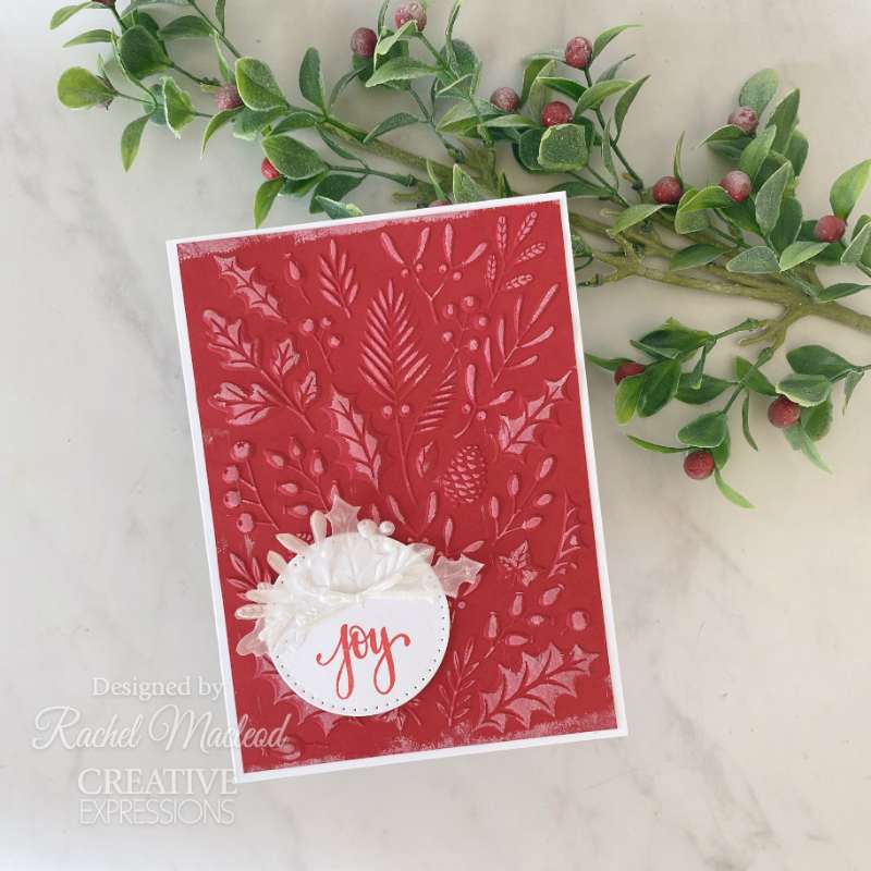 Foundation Card A4 Cardinal Red