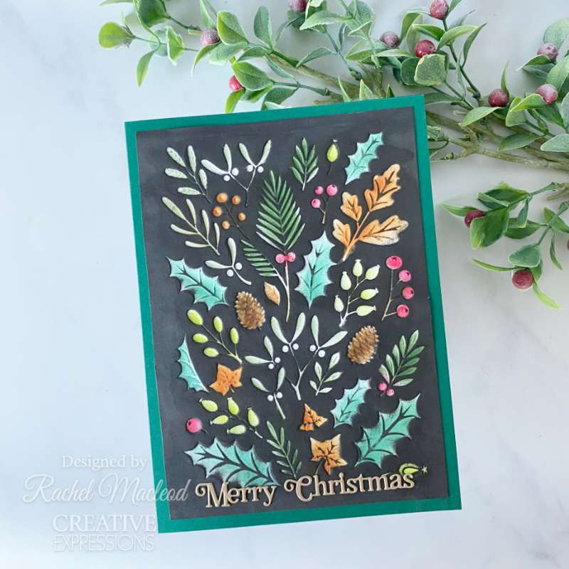 Winter Foliage 3D Embossing Folder - Image 10