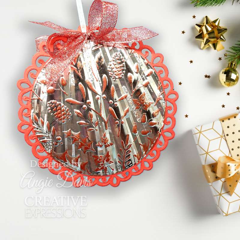 Winter Foliage 3D Embossing Folder - Image 3