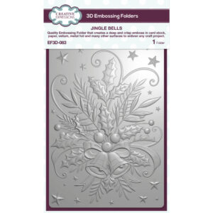 Jingle Bells 3D Embossing Folder