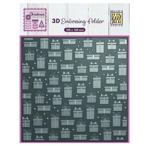 Nellie Snellen 3D Embossing Folder - Presents