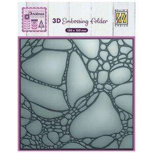 Nellie Snellen 3D Embossing Folder - Paint Bubble