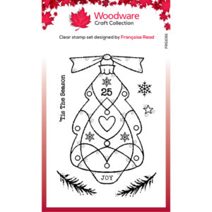 Glass Tree 4 in x 6 in Stamp Set