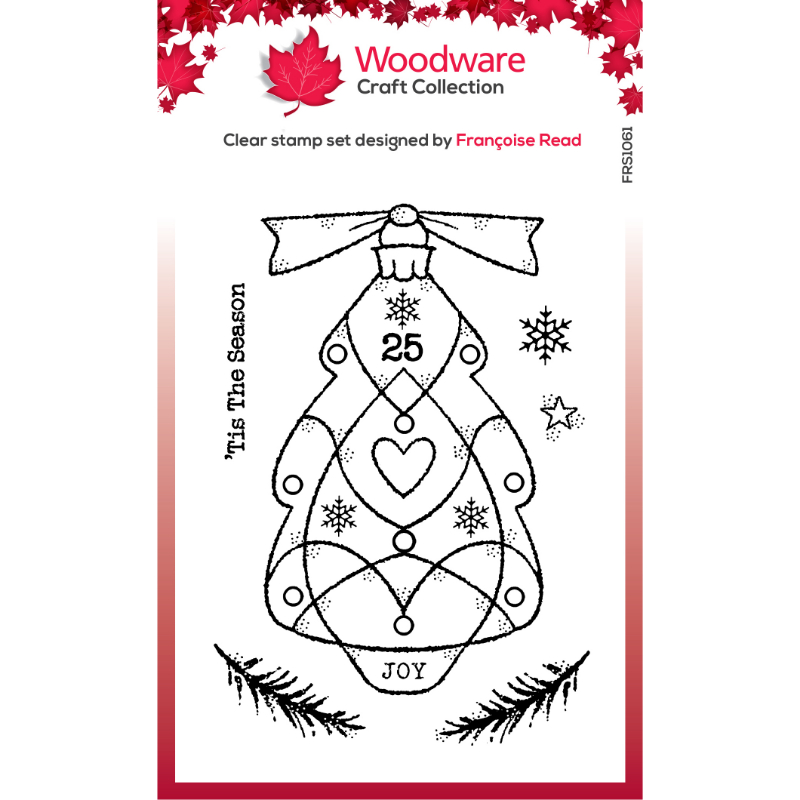 Glass Tree 4 in x 6 in Stamp Set