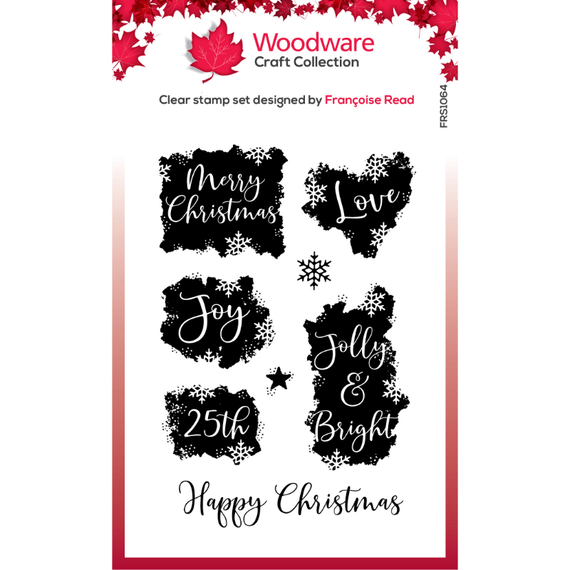 Christmas Patches 4 in x 6 in Stamp Set