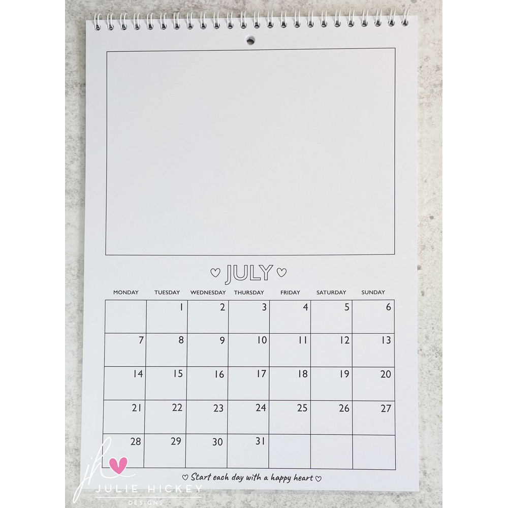 Julie Hickey Designs Create Your 2025 Calendar - Image 9