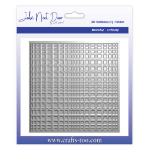 John Next Door 3D Embossing Folder Infinity