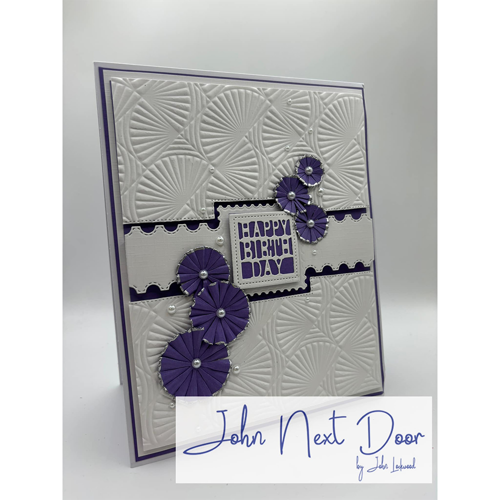 John Next Door 3D Embossing Folders & Band Bundle - Image 6