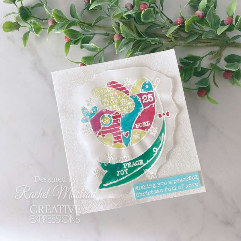 Peaceful Dove 4 in x 6 in Stamp Set - Image 2