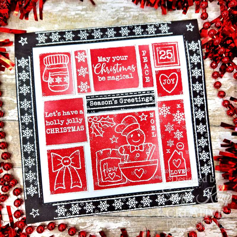 Winter Sampler 4 in x 6 in Stamp Set - Image 12