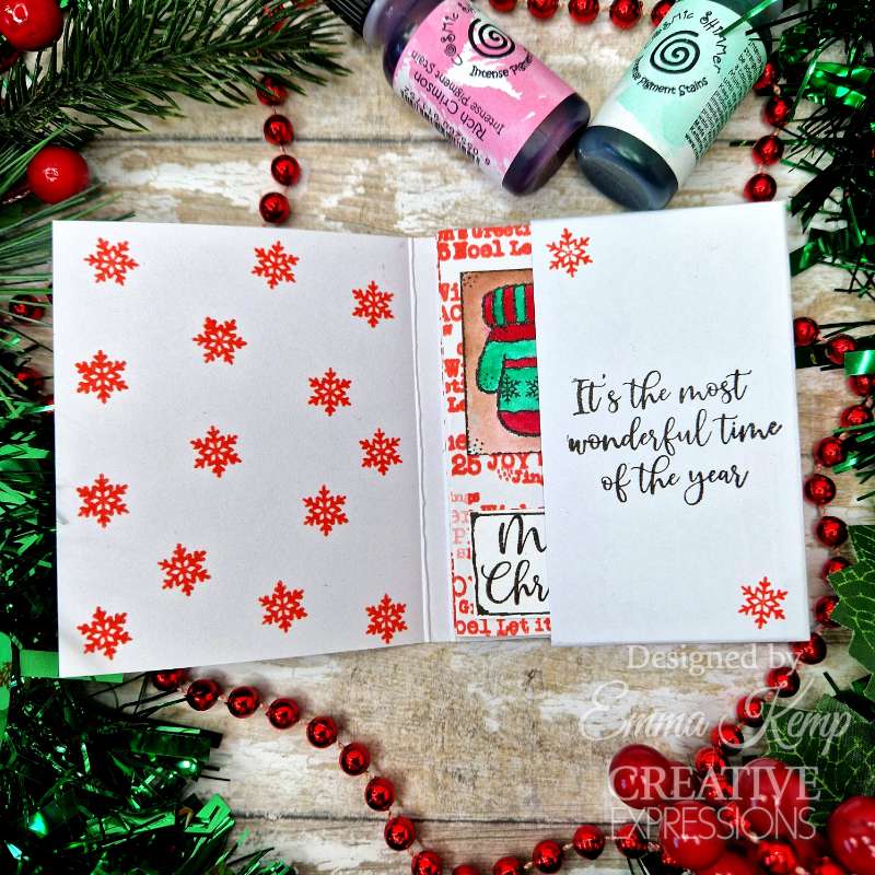 Christmas Celebrations 8 in x 2.6 in Stamp Set - Image 10