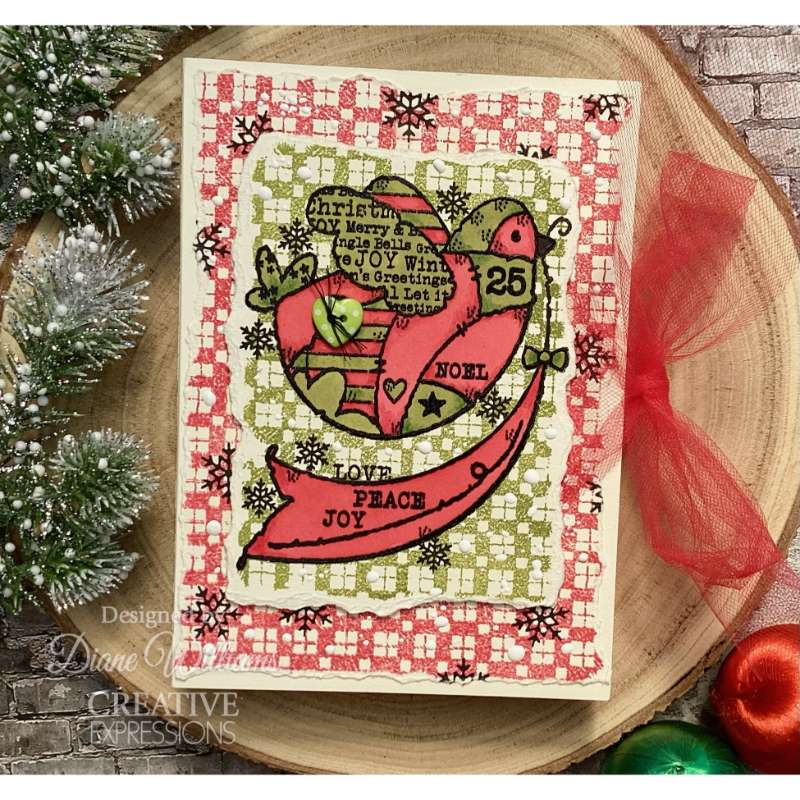 Faded Gingham 4 in x 6 in Stamp Set - Image 5