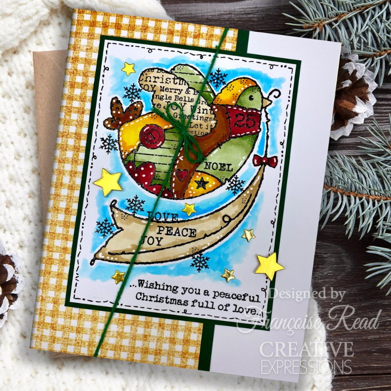 Peaceful Dove 4 in x 6 in Stamp Set - Image 8