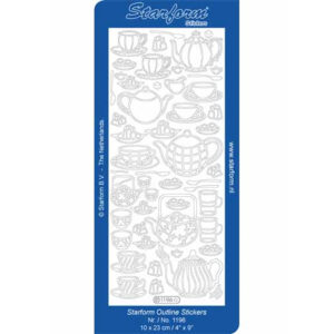 Starform Outline Sticker Tea Time