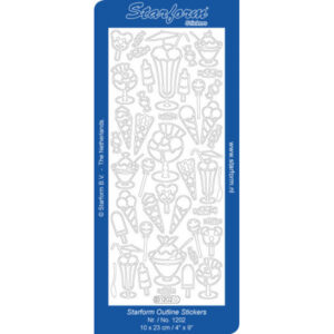 Starform Outline Sticker Ice Cream