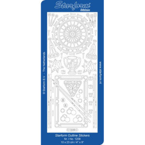 Starform Outline Sticker Sports