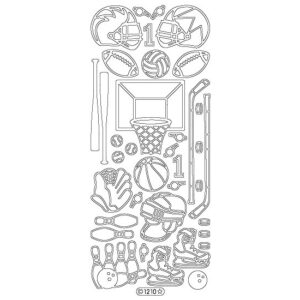 Starform Outline Sticker Sports