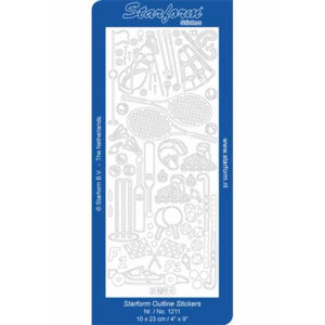 Starform Outline Sticker Sports