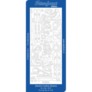 Starform Outline Sticker Winter Sports
