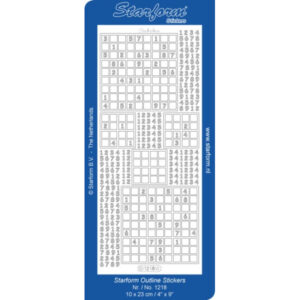 Starform Outline Sticker Sudoku