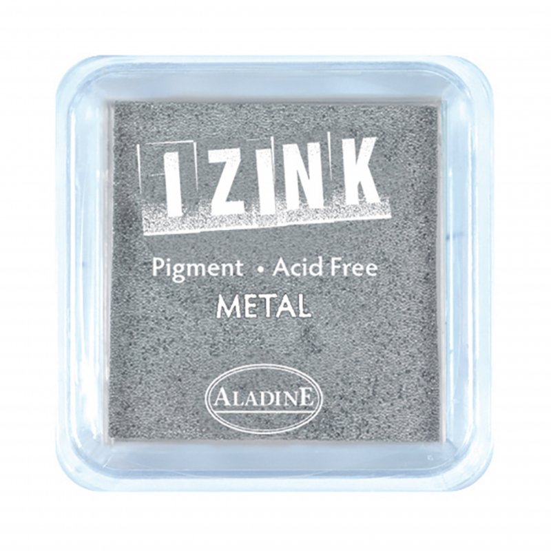 Buy A Izink Pigment Metal Silver 5 x 5 cm