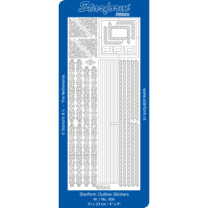 Starform Outline Sticker Corners and Edges