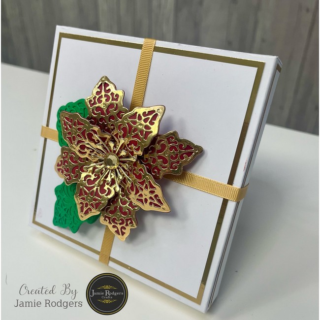 Jamie Rodgers Crafts - A4 Mirror Card Pack of 10 Gold
