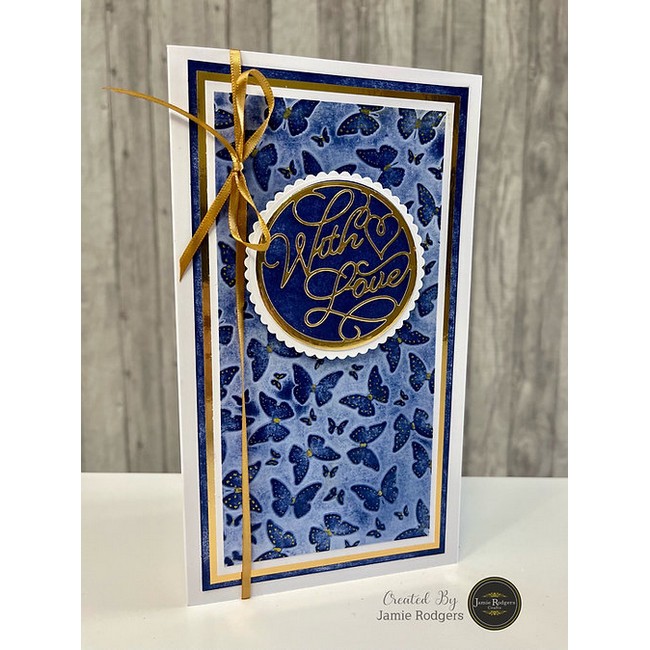 Jamie Rodgers Crafts - A4 Mirror Card Pack of 10 Gold - Image 4