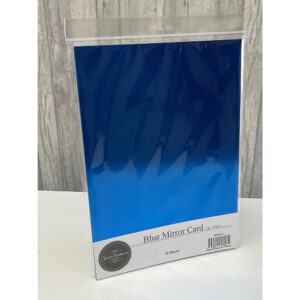 Jamie Rodgers Crafts - A4 Mirror Card Pack of 10 Blue