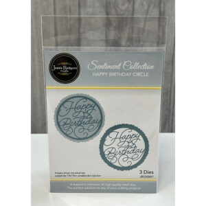 Jamie Rodgers Crafts Happy Birthday Circle