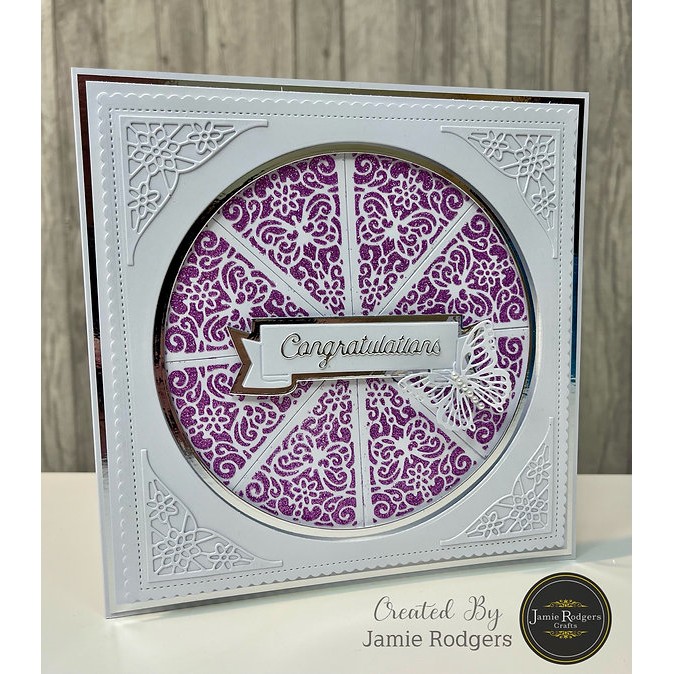 Jamie Rodgers Crafts Scallop Edge & Pierced Squares Dies - Image 4