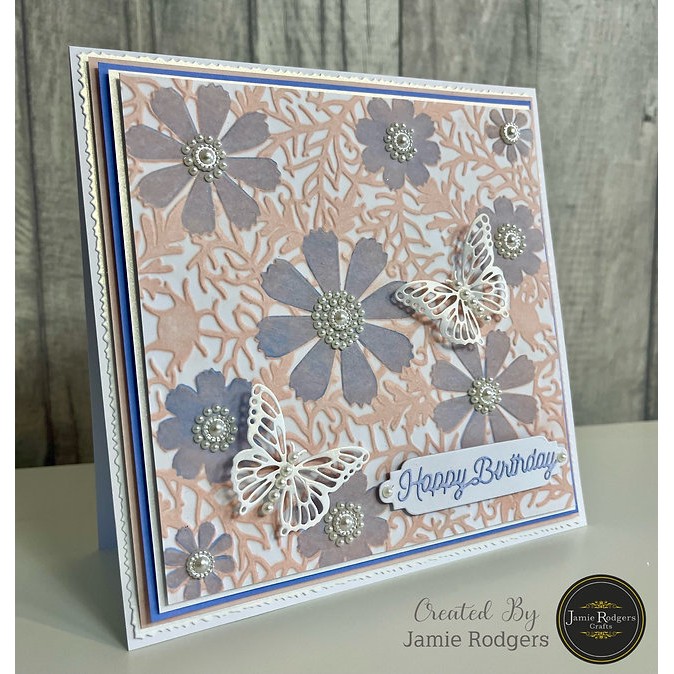 Jamie Rodgers Crafts Happy Birthday Layered Sentiment - Image 2