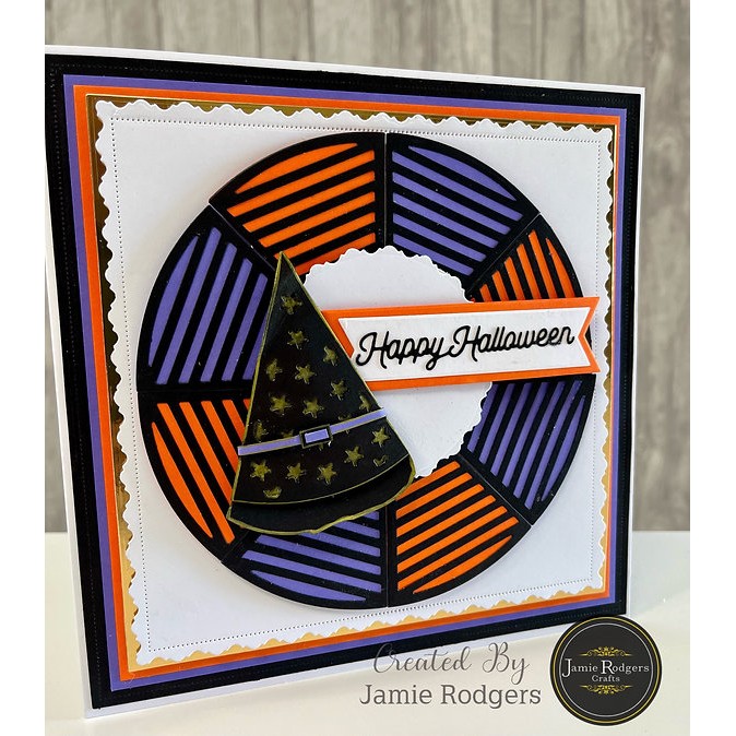 Jamie Rodgers Crafts Happy Halloween Layered Sentiment - Image 3