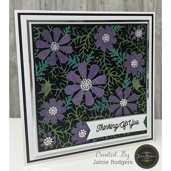 Jamie Rodgers Crafts Cosmos Layers 8 x 8" Stencil - Image 3