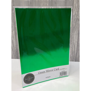 Jamie Rodgers Crafts - A4 Mirror Card Pack of 10 Green