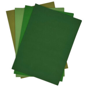 Craft Artist Canvas Card Summer Greens