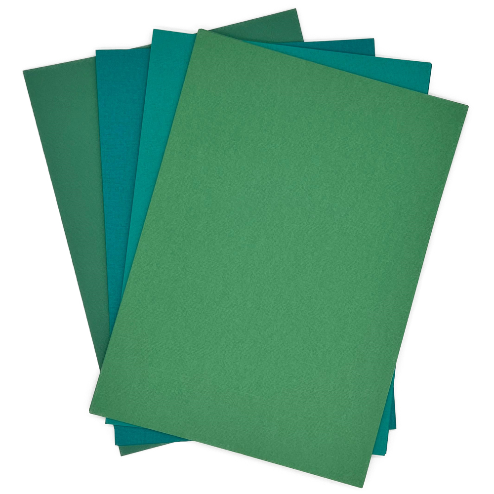 Craft Artist Canvas Card Spring Greens