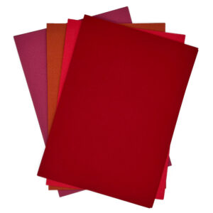 Craft Artist Canvas Card Deep Reds