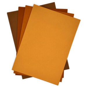 Craft Artist Canvas Card Autumn Shades