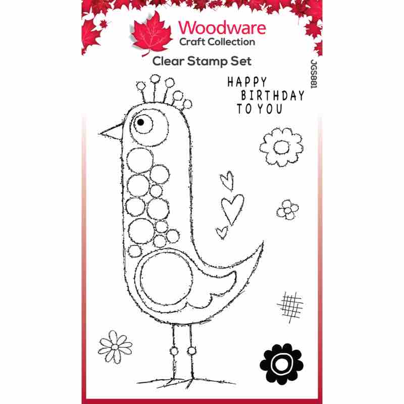 Woodware Bubble Birds Lina