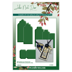 John Next Door Cutting Die - Tag Favour Box