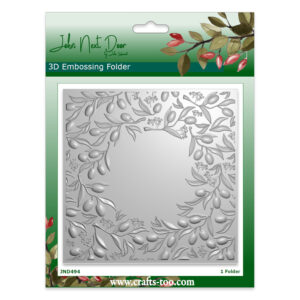 John Next Door 3D Embossing Folder Hawthorn