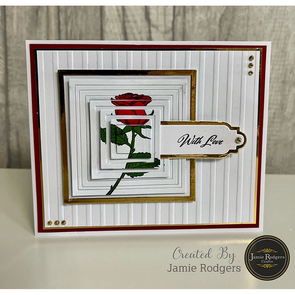 Jamie Rodgers Crafts Square Frames Die Set - Image 2