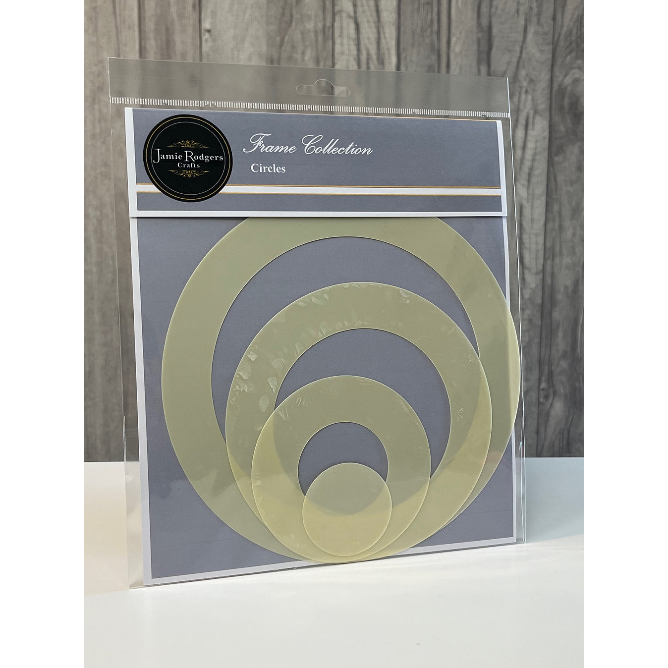 Jamie Rodgers Crafts Circles Frame Stencil Set Art of Craft