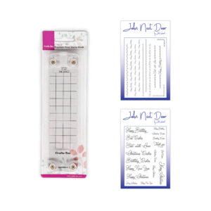 John Next Door Precision Stamping Bundle - Tool & 2 x A6 Stamps
