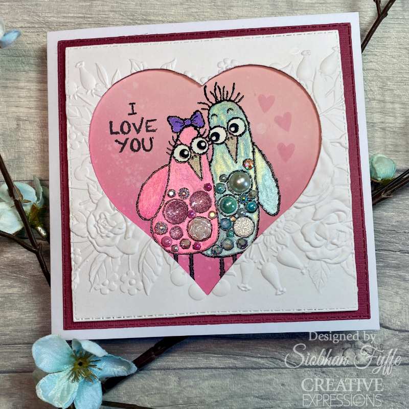 Nellie Snellen Christmas Snowflakes 3D Embossing Folder & Stencil set - Image 3